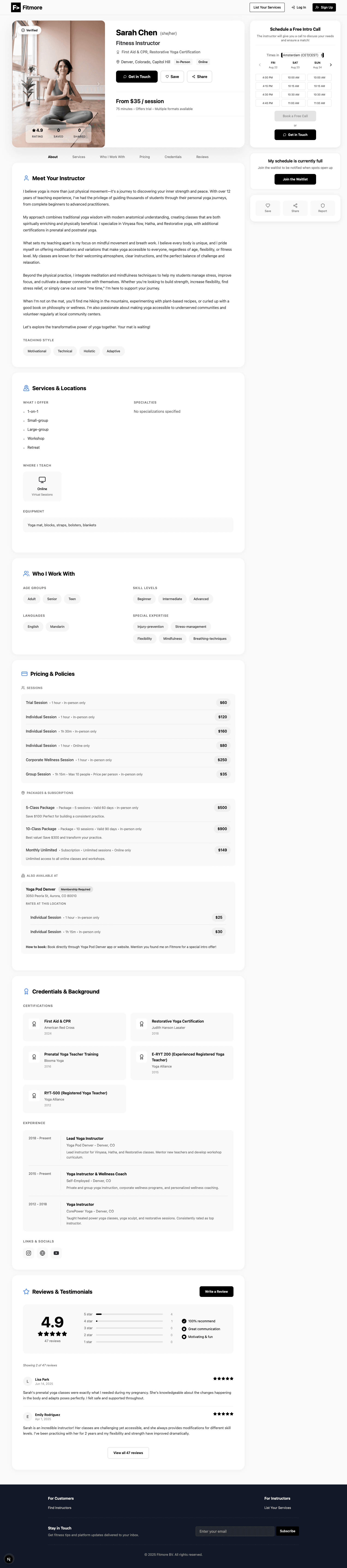 Demo Profile